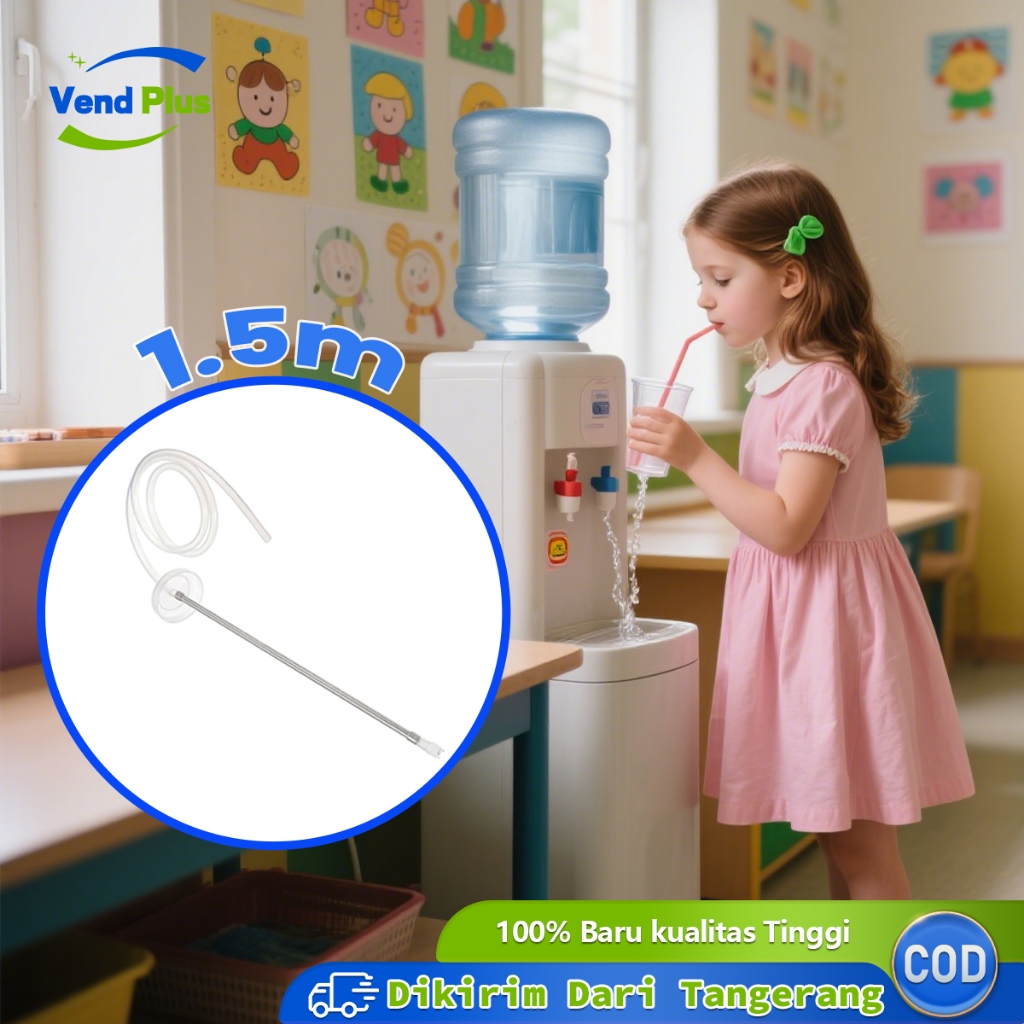 150cm Selang Silikon Pompa Galon 304 Stainless Selang Silikon Pompa Galon Silikon Pompa Galon Foodgr