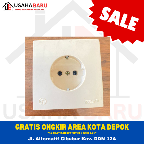 SALE Stop Kontak Tanam Broco - Stopkontak Broco - Colokan Listrik Broco