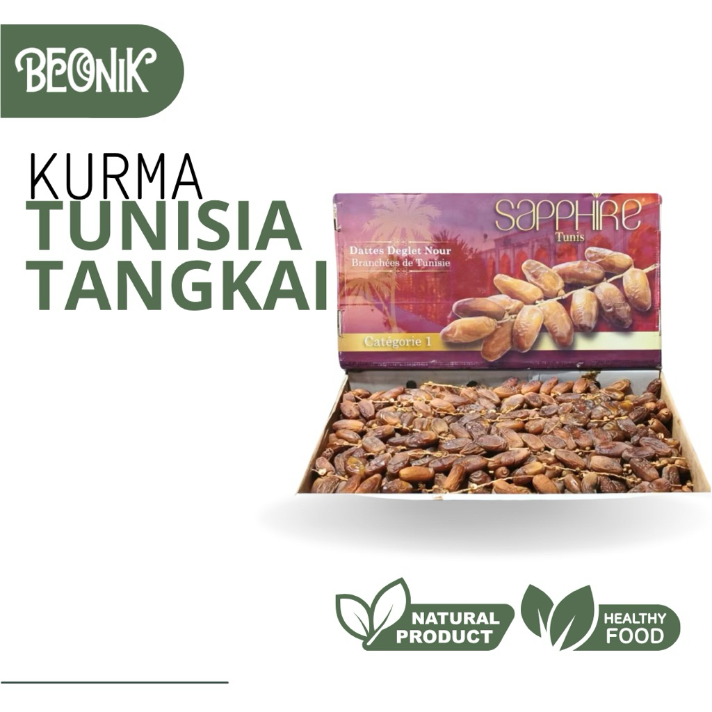 

Kurma Tunisia Tangkai 500 GR