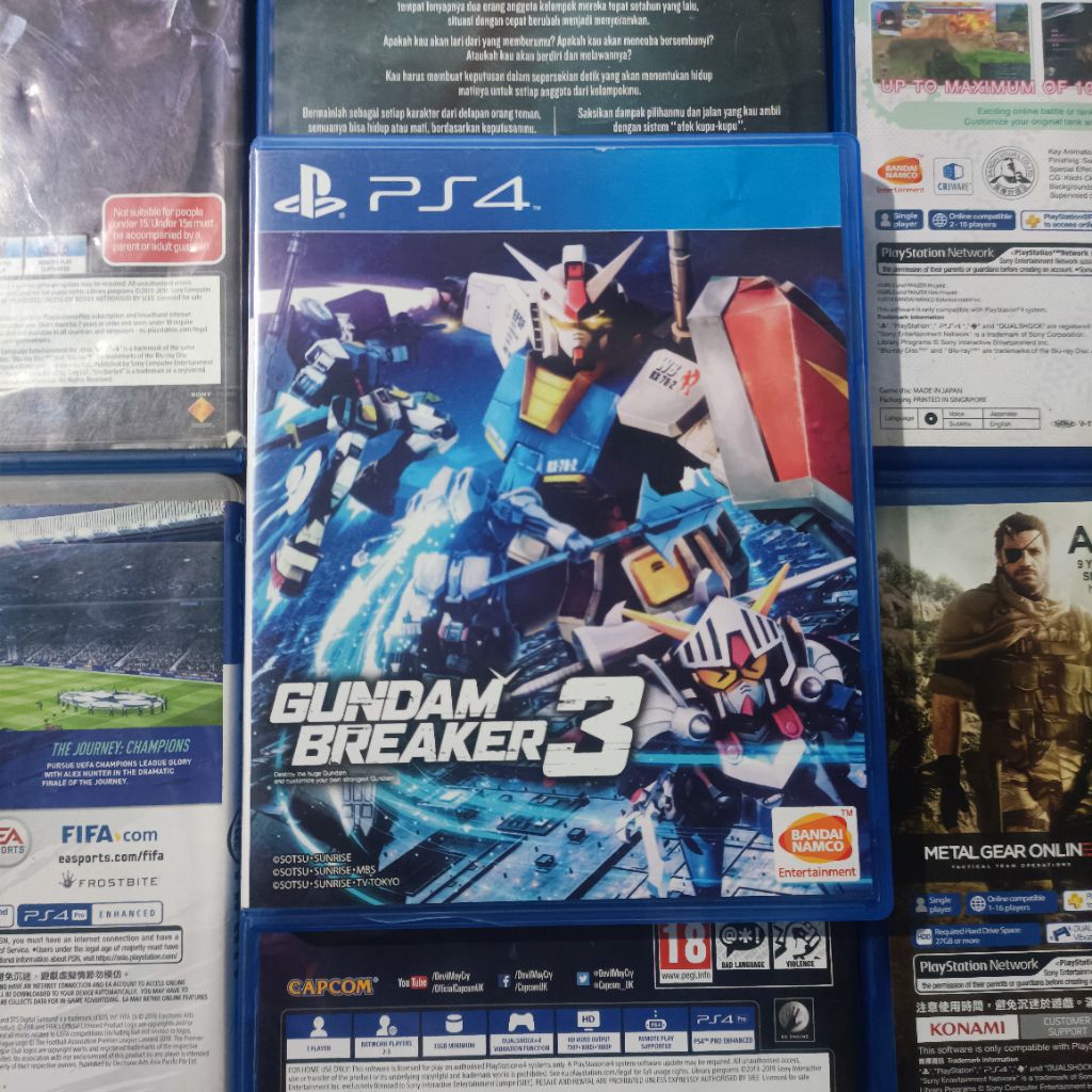 Bd Kaset Gundam Breaker 3 PS4