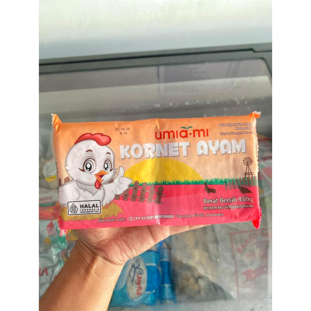 

UMIAMI KORNET AYAM 450g / AYU PUTRI FROZEN FOOD / HALAL