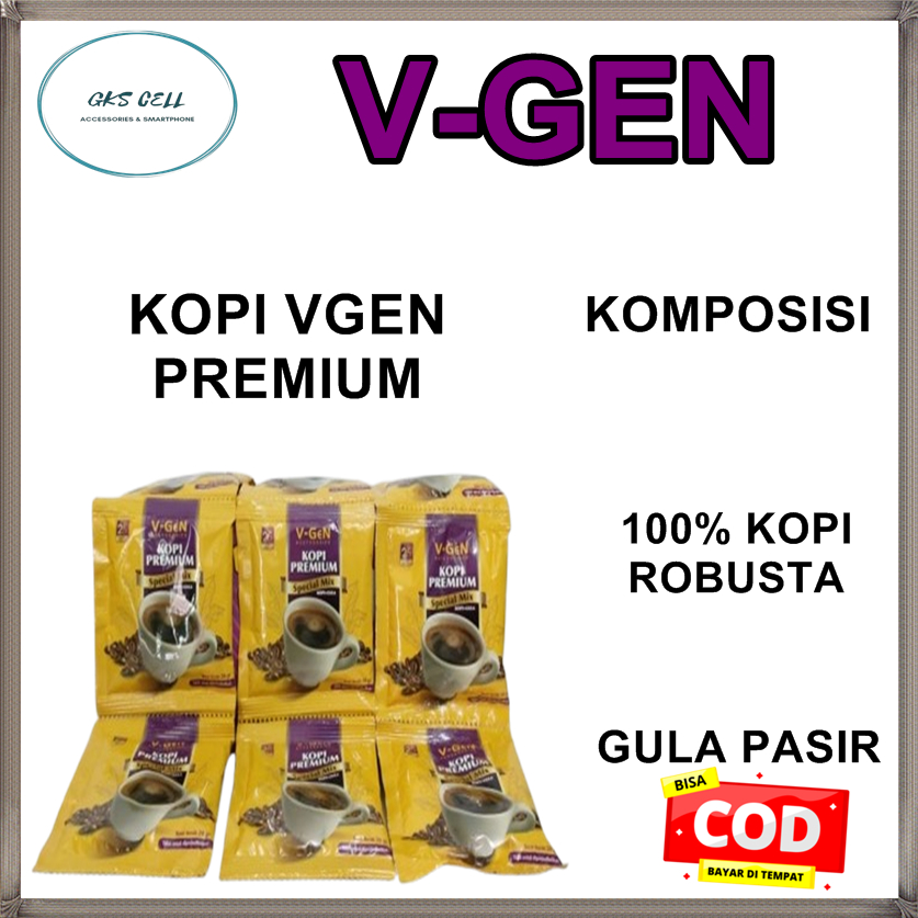 

V-GEN KOPI PREMIUM Spesial Mix Kopi+Gula