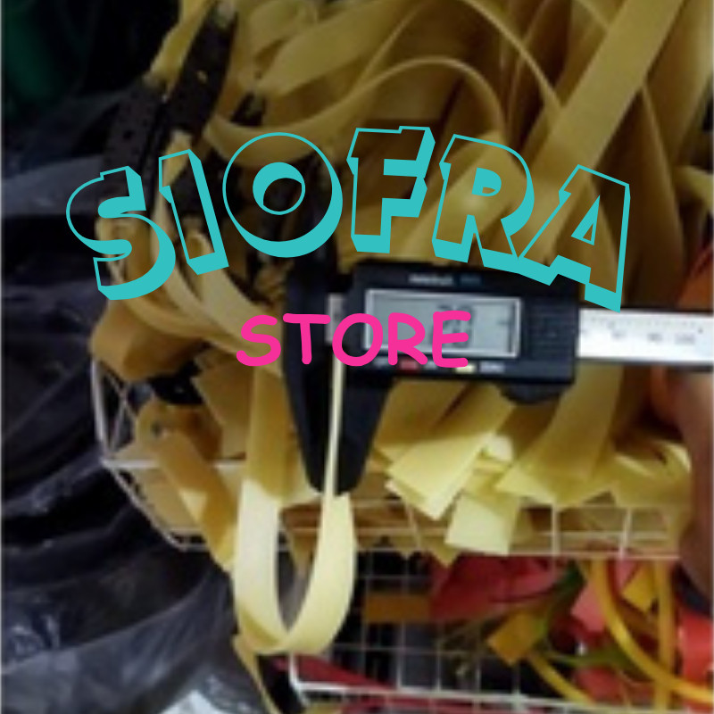 1.5mm Flatband Ketapel Karet Ketapel Slingshot Rubber Slingshot