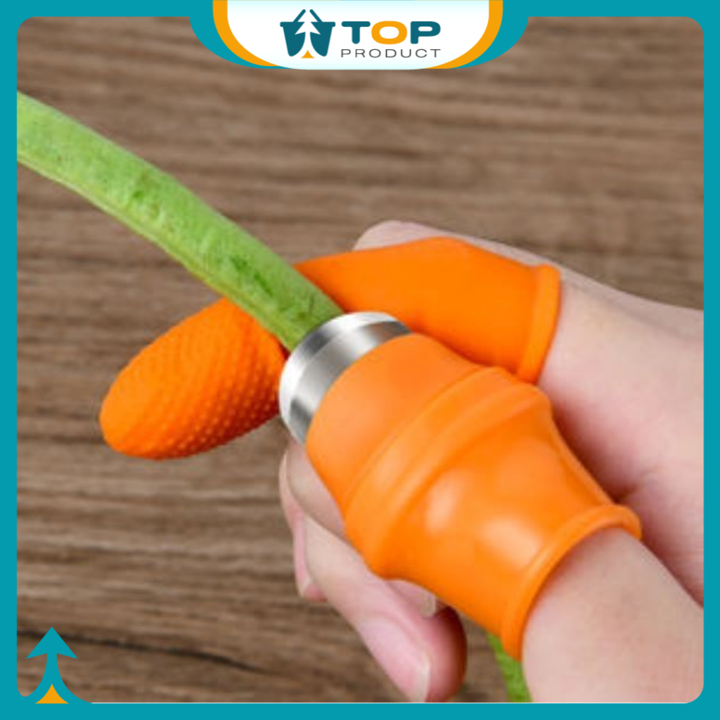 Sarung Jari Jempol Cover Silikon Pisau Sarung Jempol Silikon Pemotong Sayur HM1047