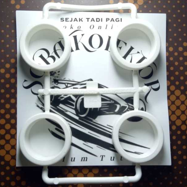 Tamiya Ban Hard Putih white ukuran medium Original T 95475 Loose kit gunbluster XTO Philipine