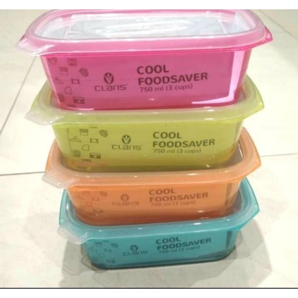 Kotak Makan - Plastik / Cool Foodsaver - Claris 770 ML -2737