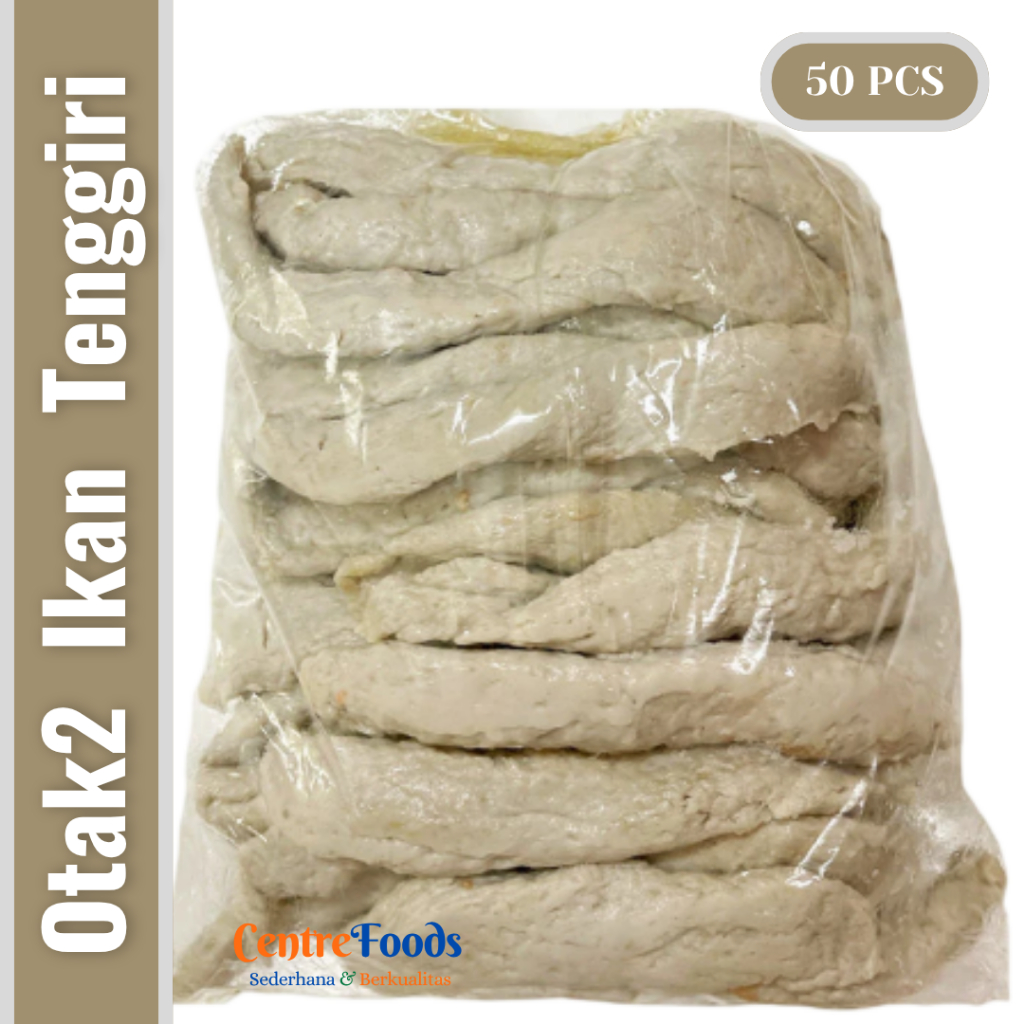 

Otak-Otak Ikan Tenggiri - Asli Ikan Tenggiri HOMEMADE | Isi 50 Pcs - 1 Kg [ Harga Per BKS ]