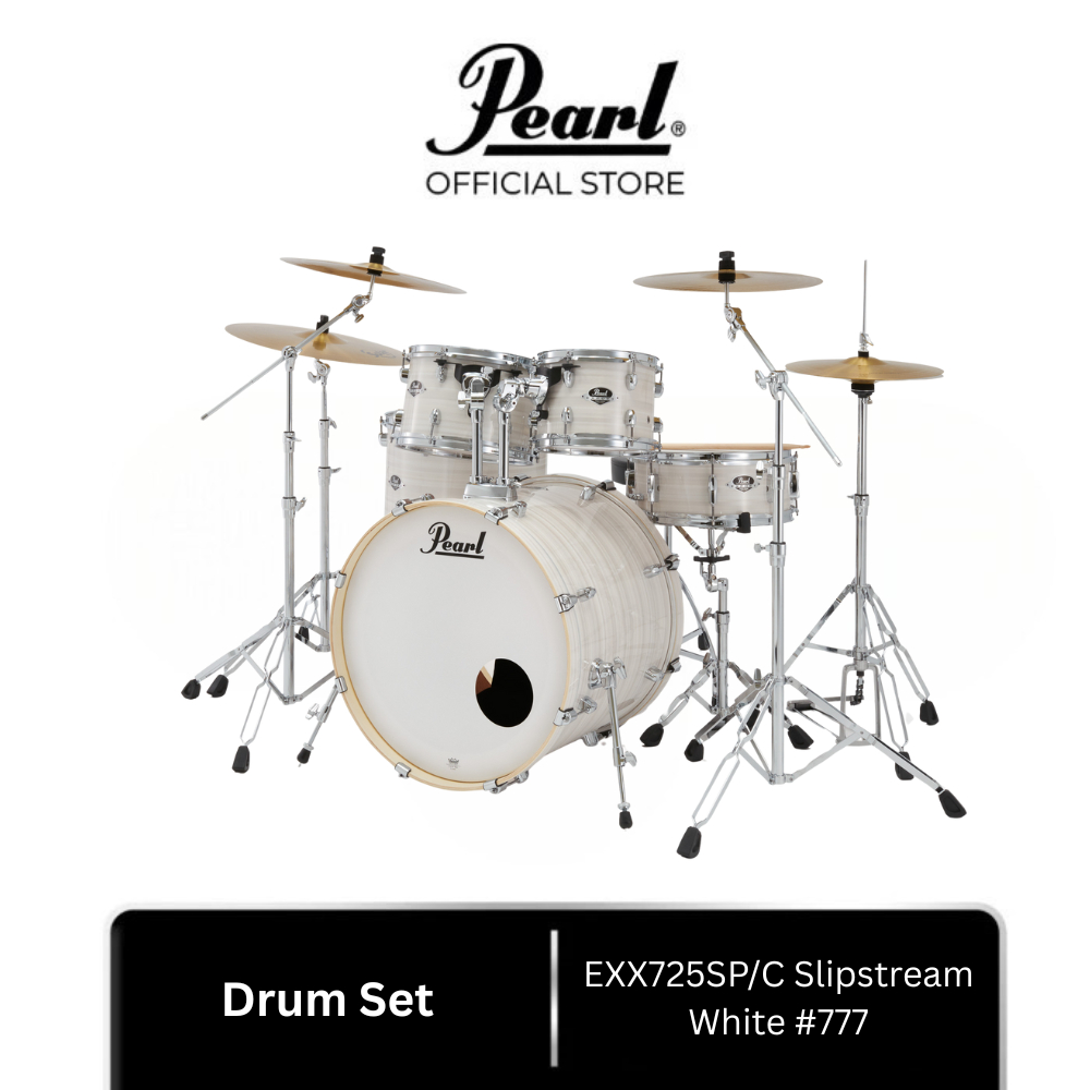 Pearl EXX725SP/C Export Slipstream White | Drum Set Akustik