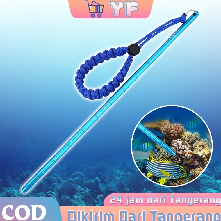 KODE L95J Stick Selam  Pointer Selam Aluminium  Alat Snorkeling  Alat Scuba Diving  Tongkat Selam Sc