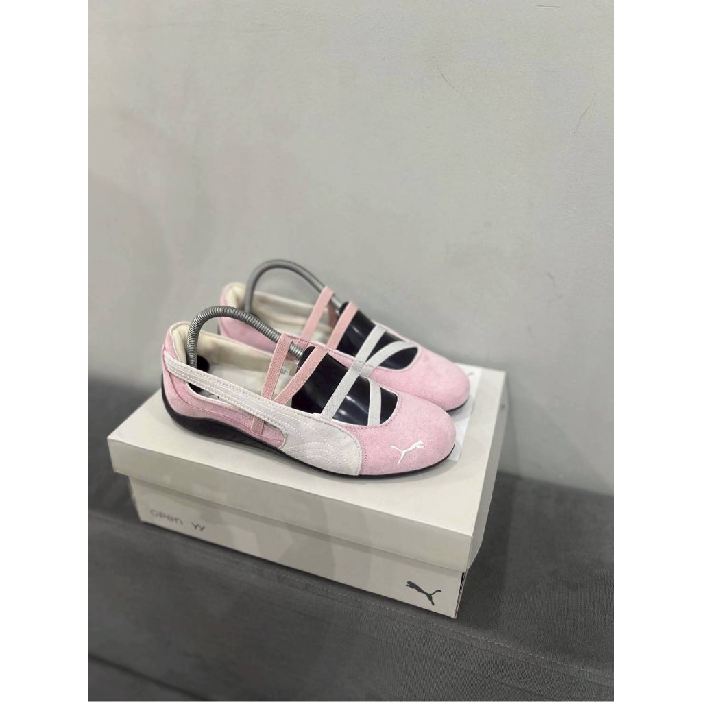 Sepatu Wanita Puma Speed Ballet White Pink 100%BNIB