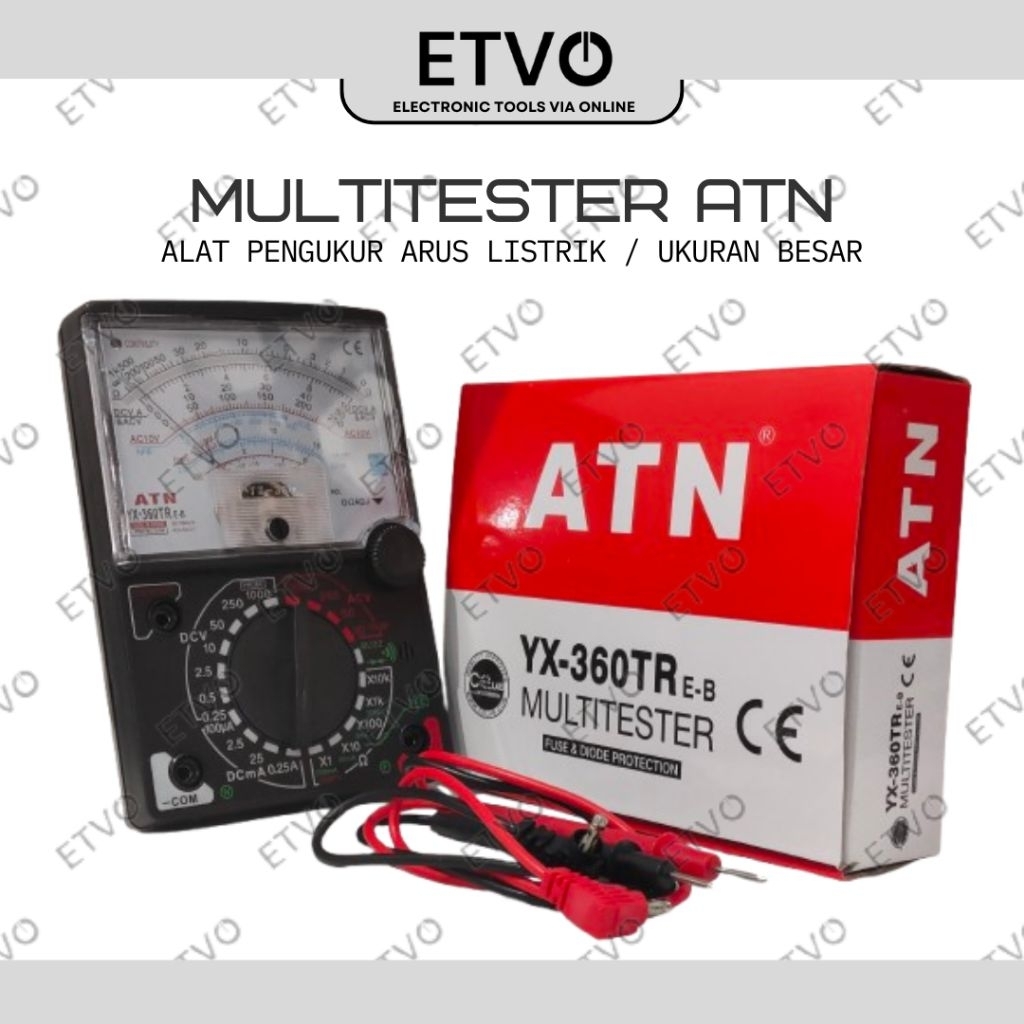 Multitester Analog ATN Multimeter Analog