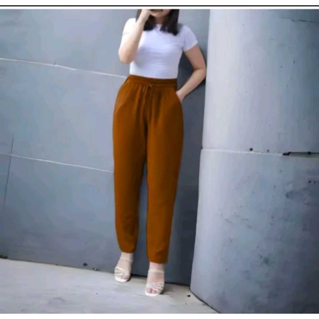 CELANA KULOT RAYON PREMIUM JUMBO / KULOT PANJANG WANITA