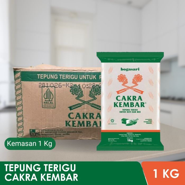 

Tepung Terigu CAKRA KEMBAR 1 Kg
