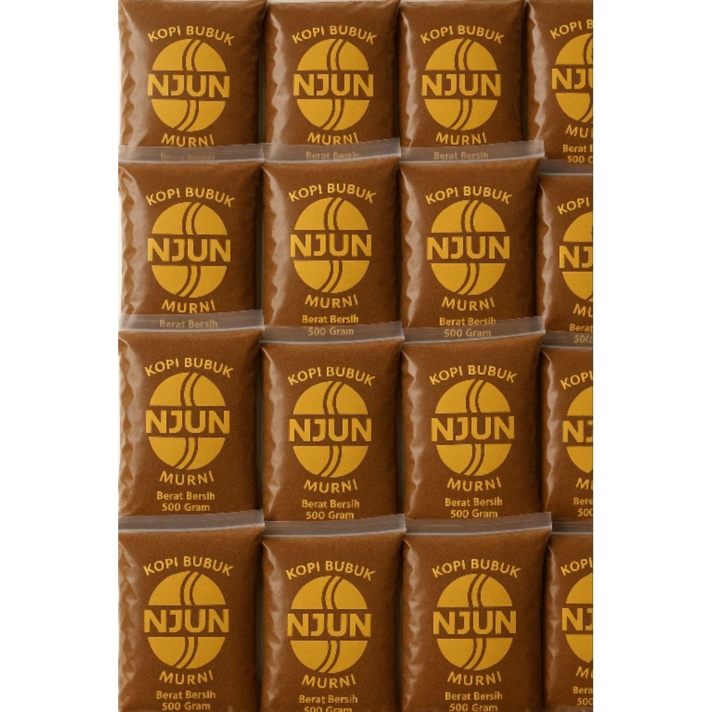 

Grosir Kopi Bubuk NJUN 500 gram | Robusta | Kopi Bubuk Murni Asli 100% | Kopi Hitam | Spesial