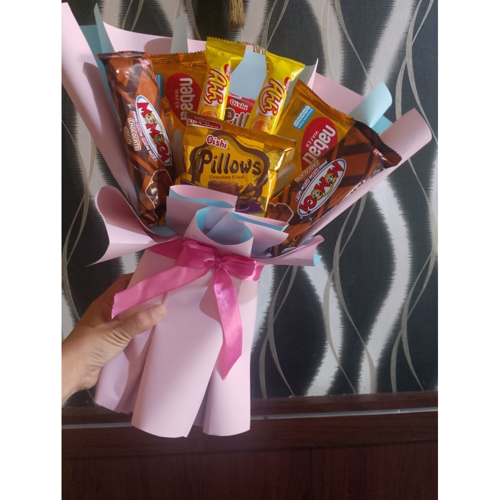 

buket snack,COD hampers unik hadiah wisuda, hari guru, hadiah special