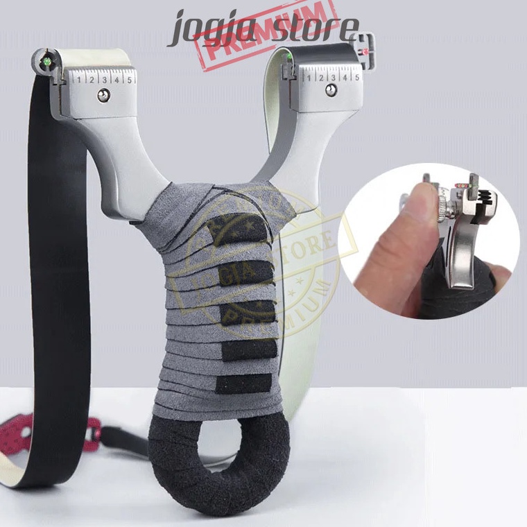 KODE C86U Ketapel Tactical Ketepel Slingshot Metal Catapult Survival Tool