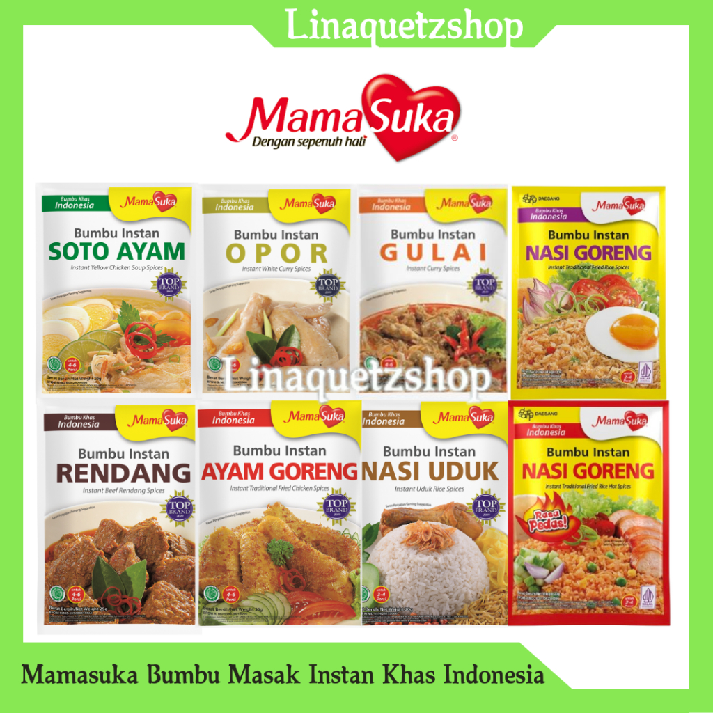 

MAMASUKA Bumbu Masak Instan Khas Indonesia (1 Pcs)