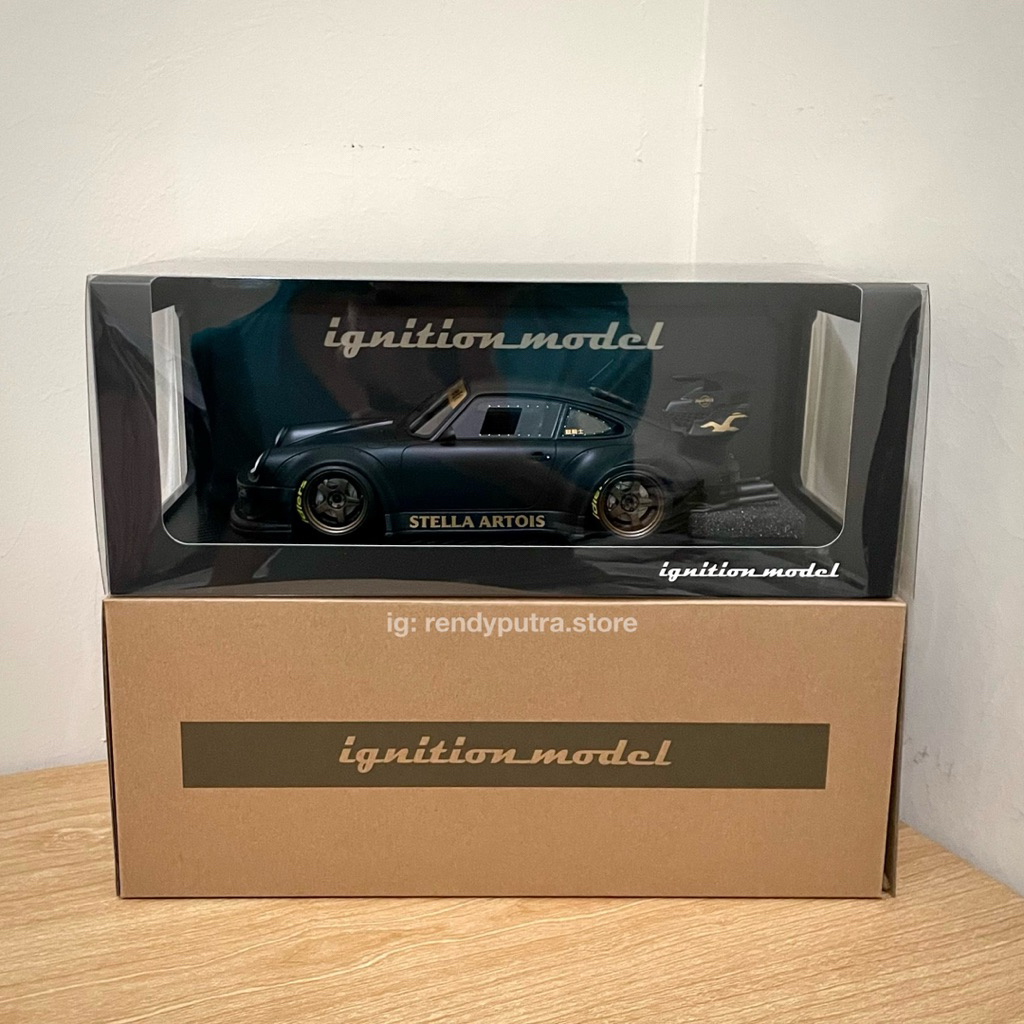 IGNITION MODEL 1:18 RWB STELLA ARTOIS (NEW PERFECT CONDITION)
