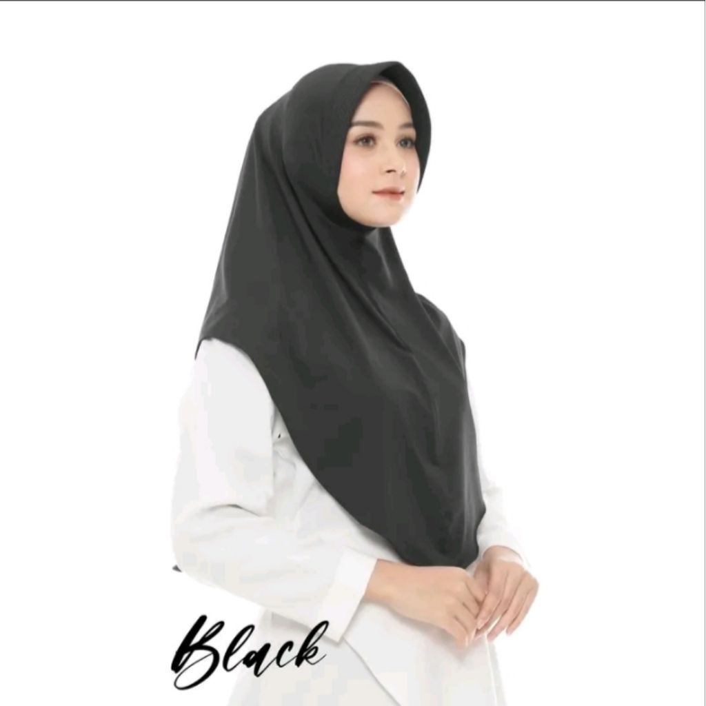 HIJAB BERGO INSTAN KHIMAR PINGUIN PET JERSEY || JILBAB BERGO PET PINGUIN INSTAN JERSEY PREMIUM