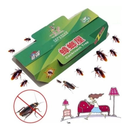 Lem Kecoa dan Cicak Perangkap Kecoa Cicak Super Lengket Ampuh/ Papan Lem Kecoa Rumah Perangkap Kecoa