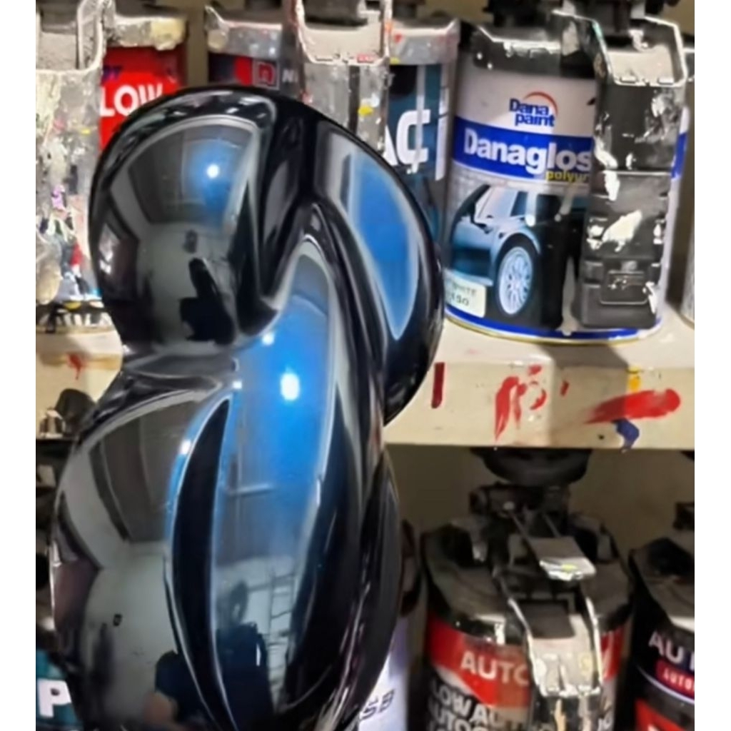 cat warna hitam lembayung biru cat black lembayung biru cat motor cat mobil cat cuatom cat automotiv