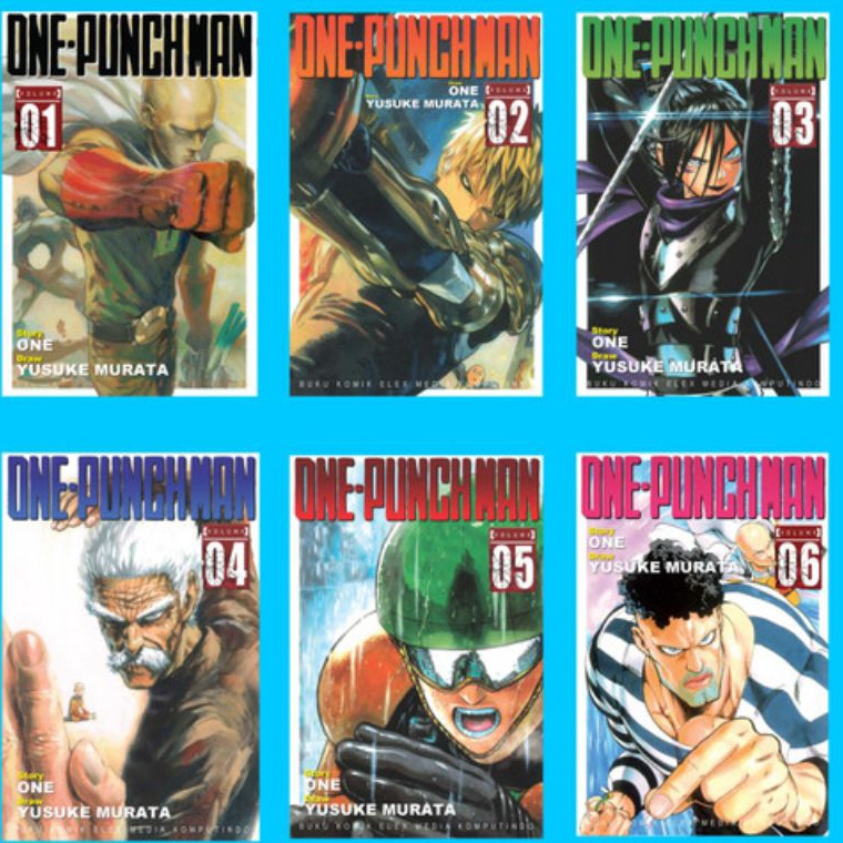 KODE G29A Komik One Puch Man Saitama