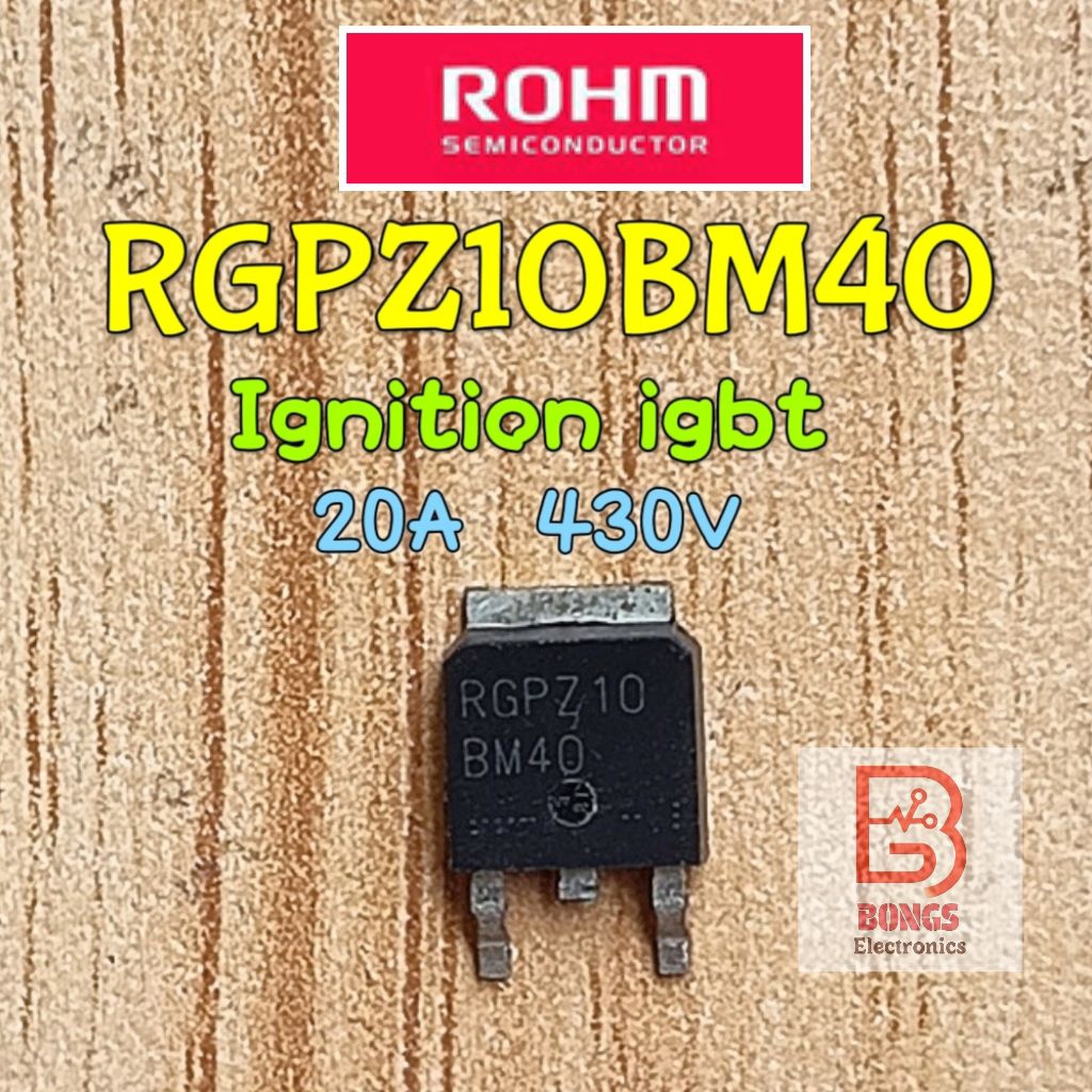RGPZ10BM40 ignation igbt 20A 430v T0- 252