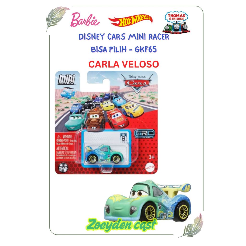 Disney Cars Pixar Cars Mini Racers original GKF65