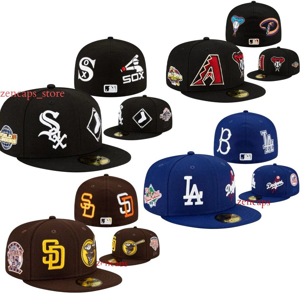 Topi Snapback Fitted Sox/SD/LA/A AA+