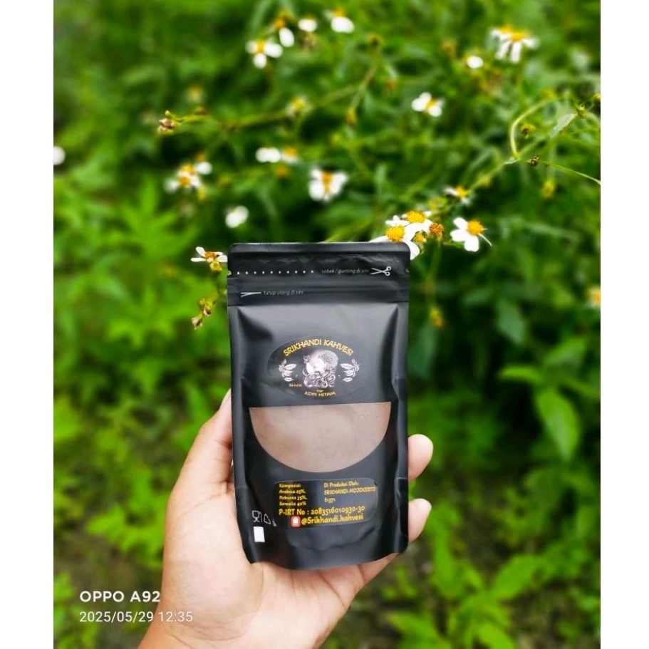 

TERMURAH!!! KOPI HITAM SRIKHANDI KAHVESI 65GRAM Arabika mix Robusta Bubuk Rasa ISTIMEWA kopi mantab kopi murah kopi enak berkualitas kopi desa kopi pegunungan kopi murni kopi kapal api kopi mayor kopi kapten kopi kemudi kopi top kopi luwak kopi torabika