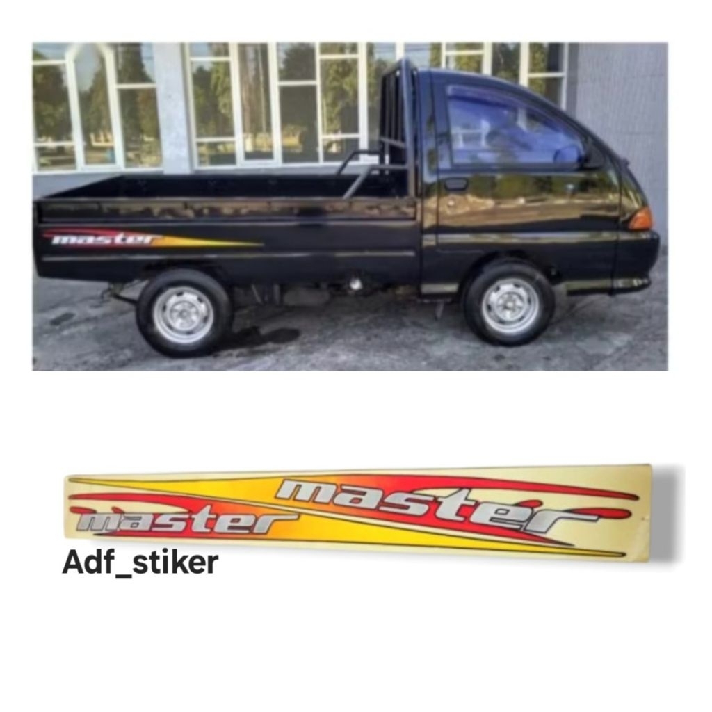 Stiker Sticker List Body Master Espass Zebra Master / stiker Daihatsu Espass Master Pickup Pick up