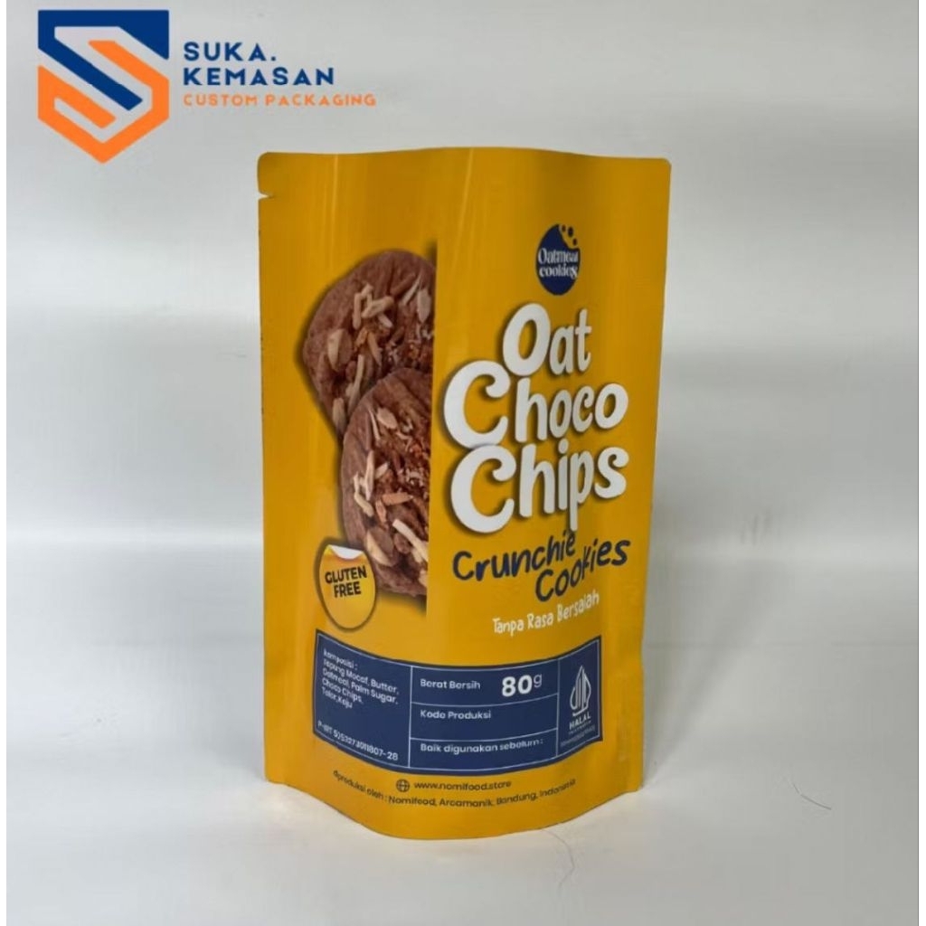 STANDING POUCH CUSTOM NON ZIPPER/ZIPLOCK