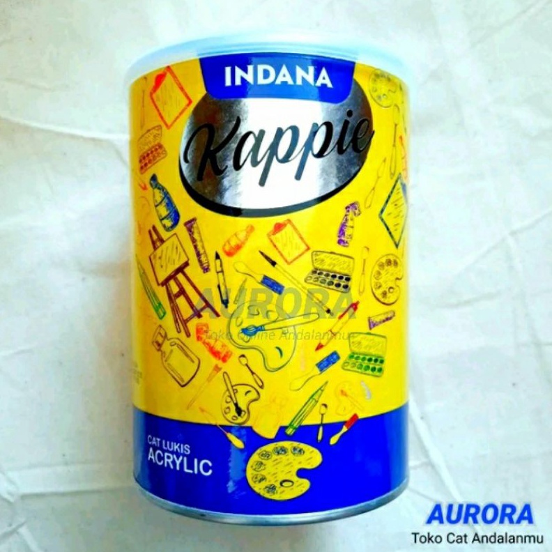 

KODE L58Z Cat Lukis Kappie 1Kilo Acrylic Berbagai Warna
