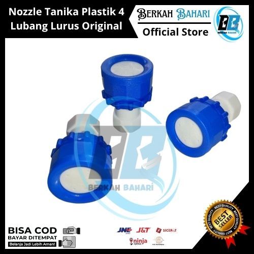 Nozzle Tanika Plastik 4 Lubang Lurus Original | Nozzle Sprayer Manual Elektrik Tanika Plastik 4 Mata