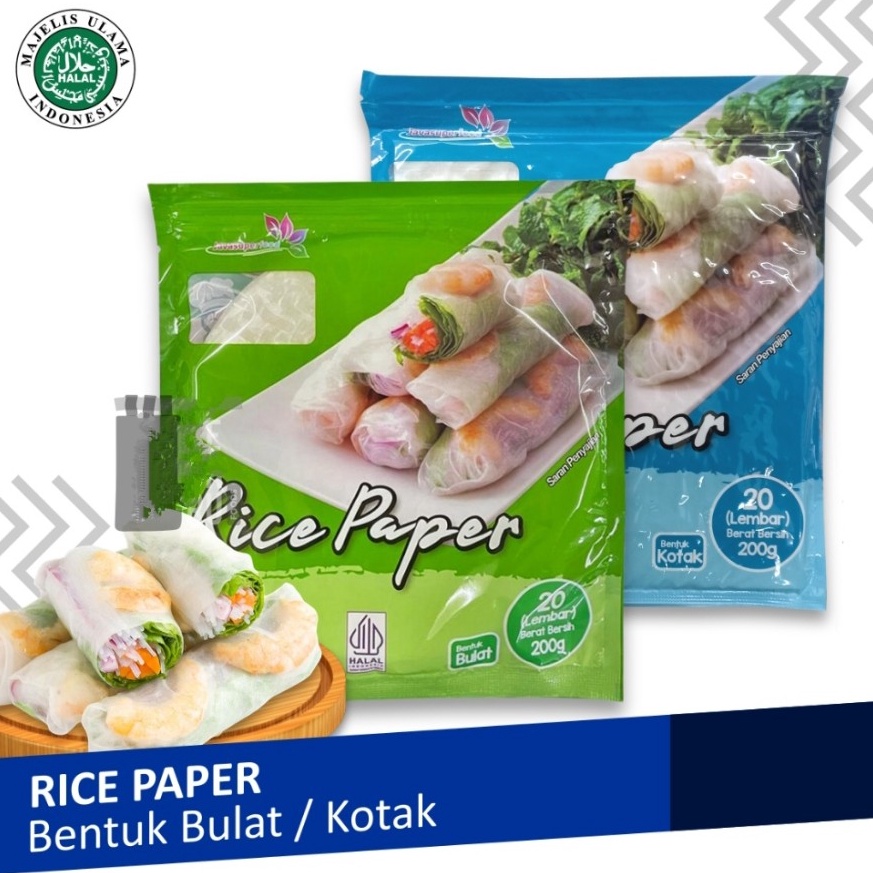 

Belanja kuat Rice Paper Kulit Lumpia Vietnam Spring Roll
