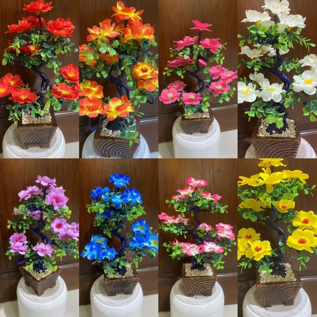 Bunga artifisial meja Bonsai / Bunga hias buah / Bunga hiasan rumah
