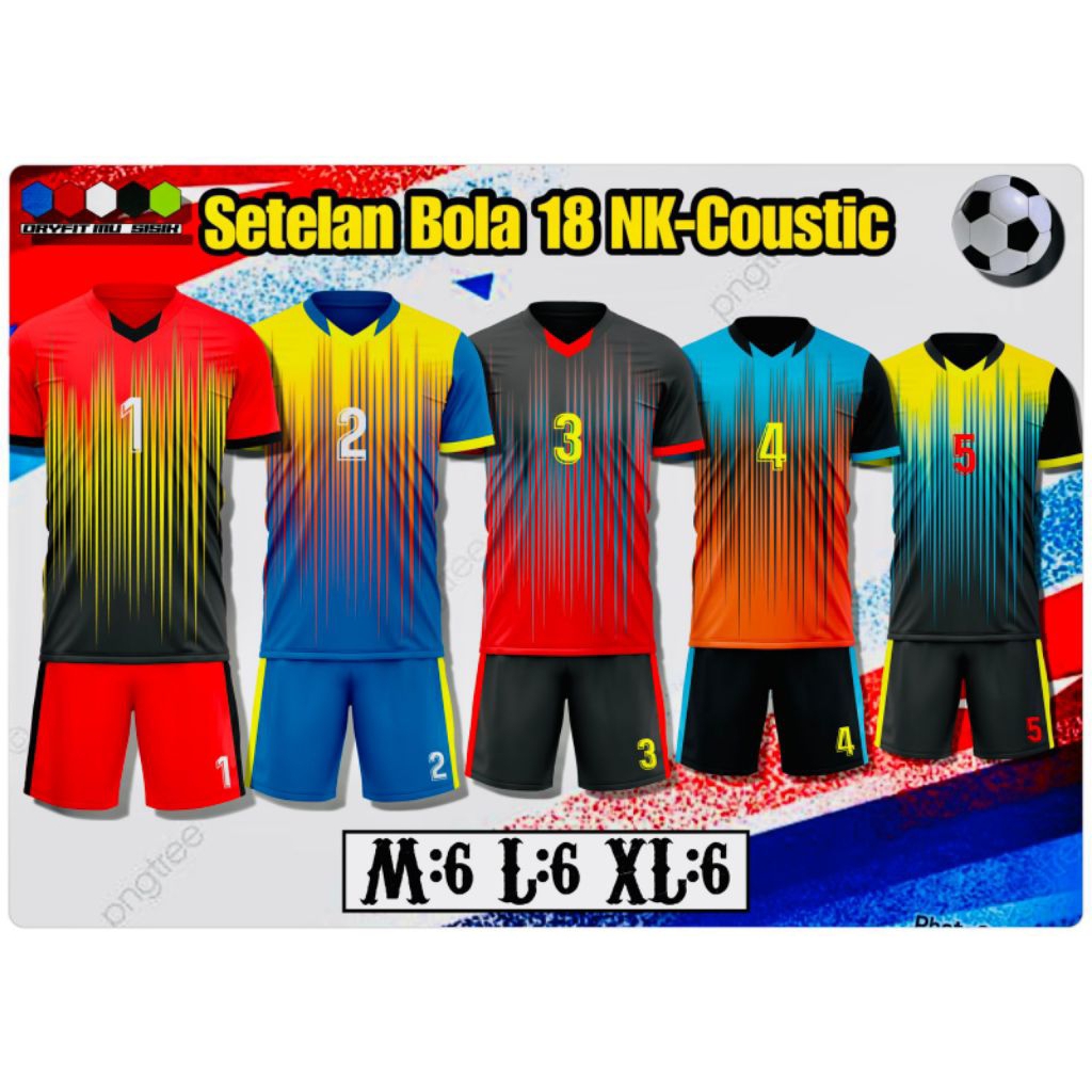 Setelan Bola Nike / Setelan Bola Nike 18set / Baju Jersey Bola Nk 18 / Stelan Bola 18set