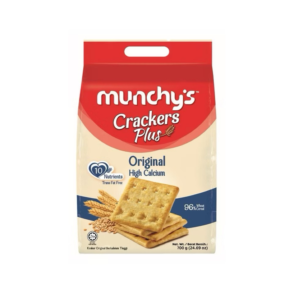 

Munchy's Crackers Plus Original High Calcium (700g)