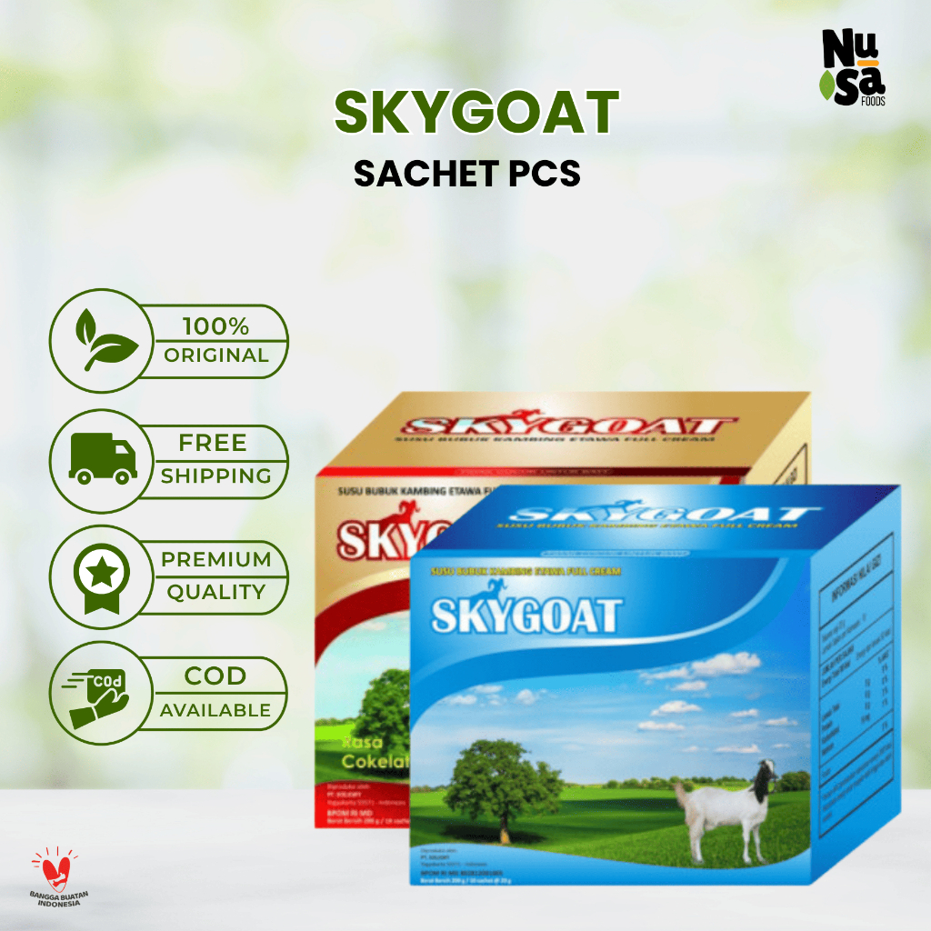 

Susu Kambing Skygoat Sachet Pcs Susu Etawa Menurunkan Kolestrol