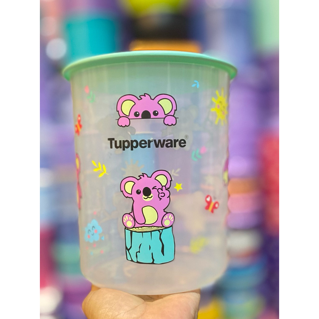 ORIGINAL CANISTER MOTIF TUPPERWARE