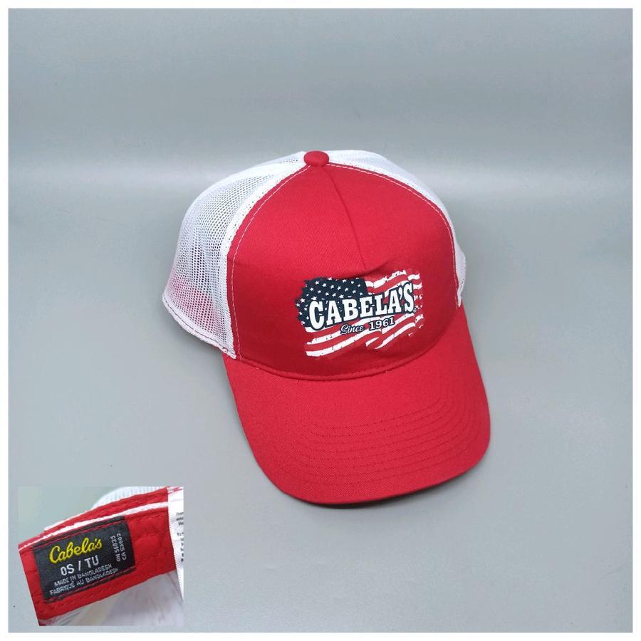 Topi Cabelas Cap Trucker Second Preloved Original 259