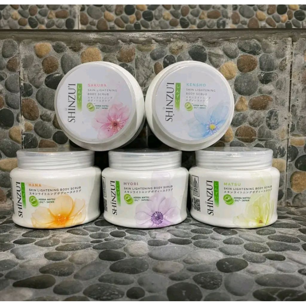 [READY] Lulur Body Scrub Shinzui 110gr dan 200gr