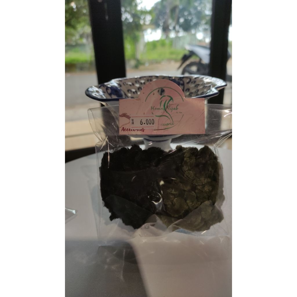 Ikat Rambut Ubur2 Mini Cendol