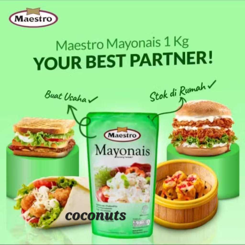 

Maestro Mayonaise Pouch 1KG