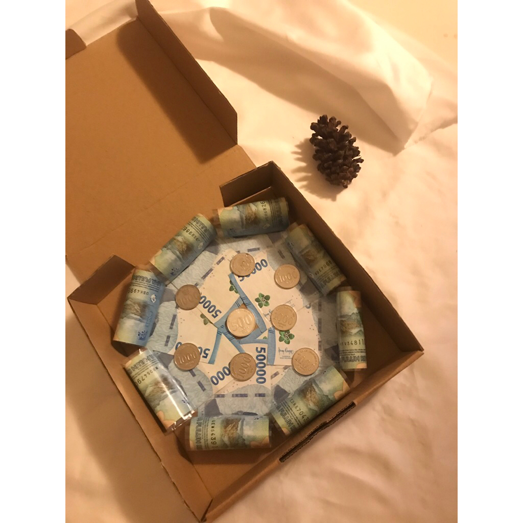 Money Pizza | Money Pizza Box | Pizza Uang | Money Cake | Money Cake Ulang Tahun | anniversary