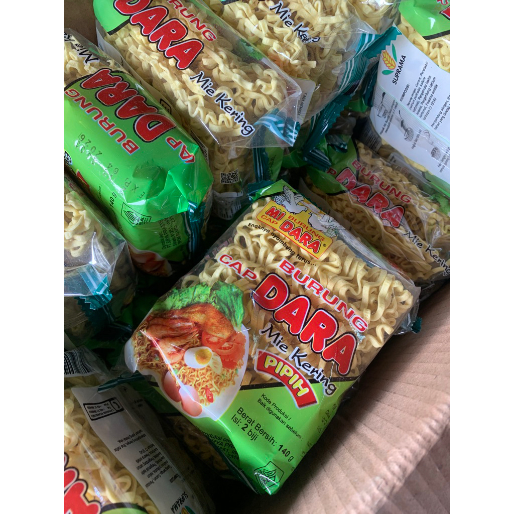 

Mie Burung Dara 1 Pcs 140 gram (isi 2 didalam)