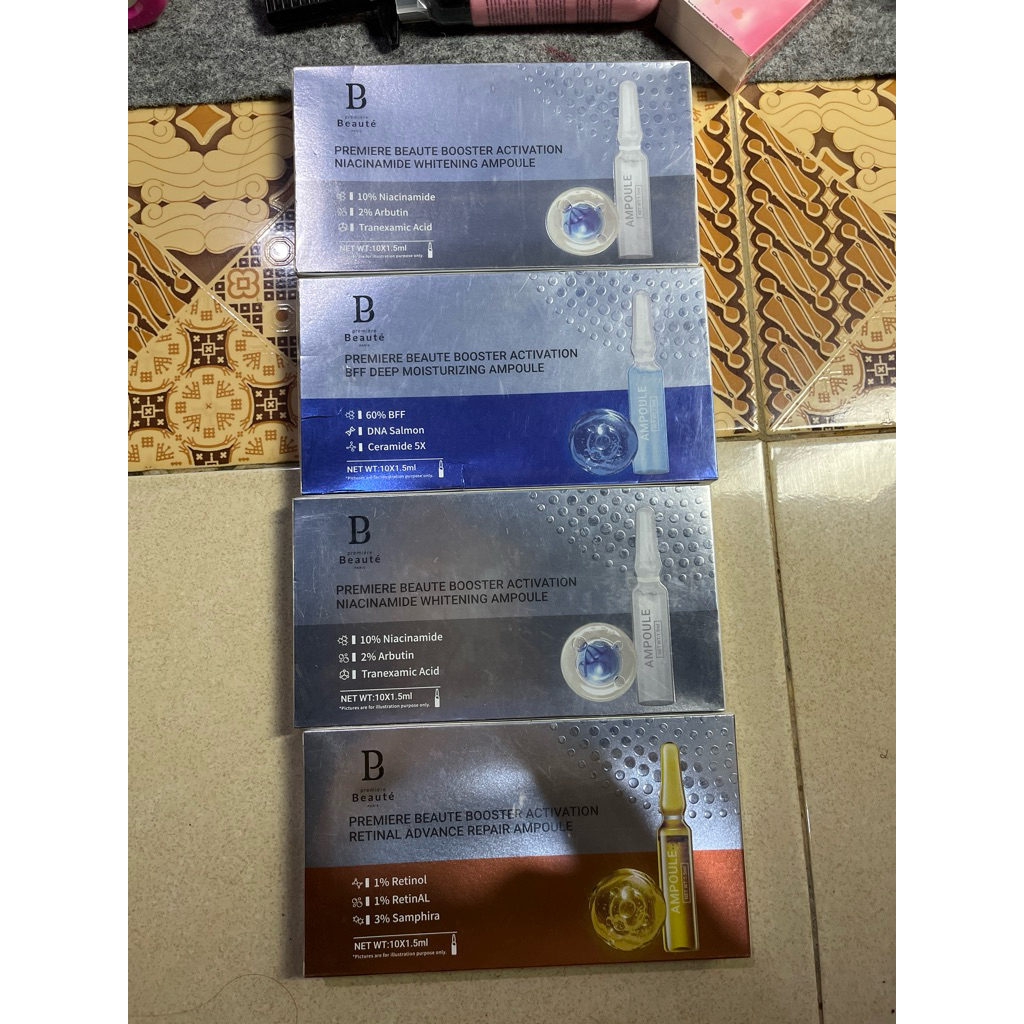 serum ampoule beaute