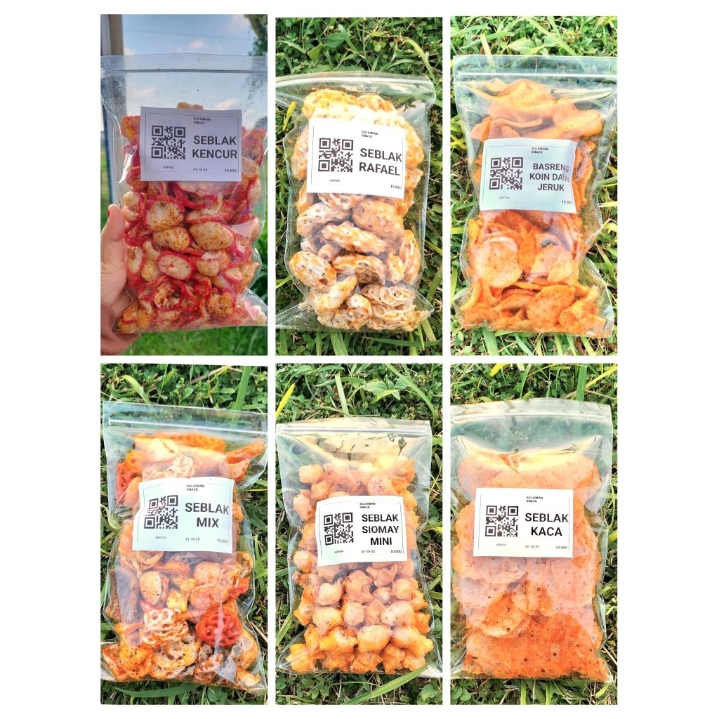 

Seblak Rafael , Basreng , Seblak Siomay mini ,Cemilan Gurih Ekonomis Serba 10.000
