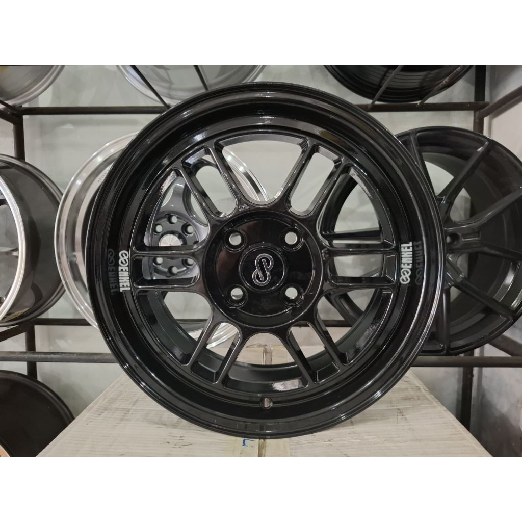 Velg JDM enkei Ring15 untul mobil honda jazz,Datsun,agya