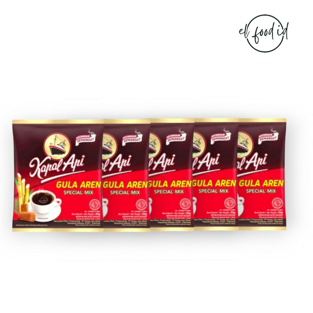 

Kopi Api Special Mix Gula Aren 23 gr isi 5 sachet